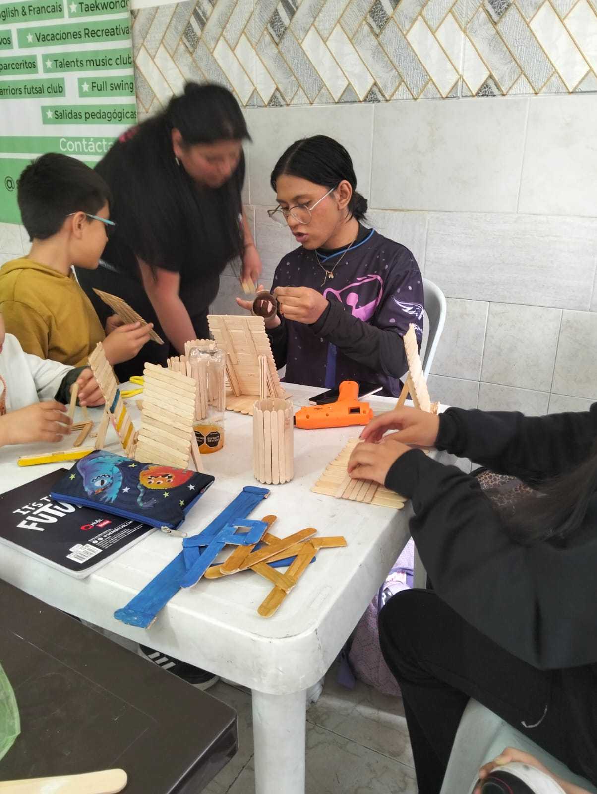 Taller de arte - Palitos de helado